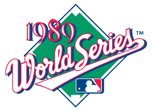 MLB World Series 1989 Alternate Logo iron on transfers for T-shirts